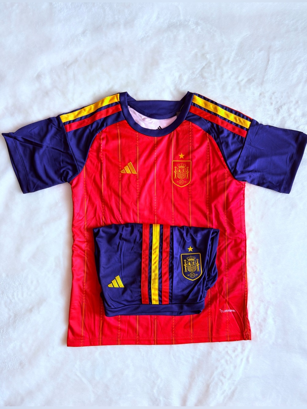 España Set for kids 2026 home Kit, Fan Version
Conjunto de España 2026